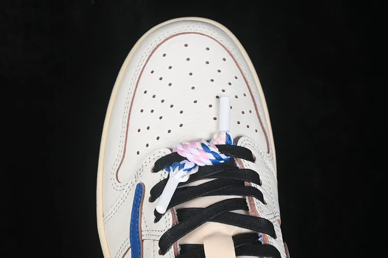 All categories Air Jordan Jordan series basketball shoes Air Jordan 1 Low GX foreign trade version Travis Scott x Air Jordan 1 Low OG AJ1 Joe 1 undercut low top full head layer DM7866-104